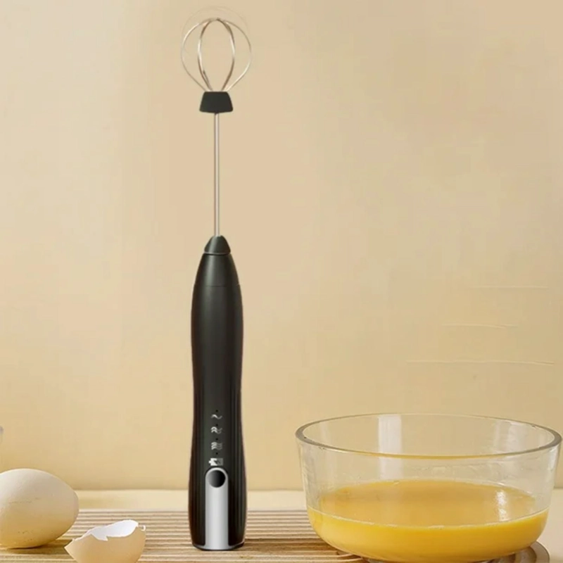 ESPUMADOR BATIDOR DE LECHE Y CAFE  INALAMBRICO CON SOPORTE - 5