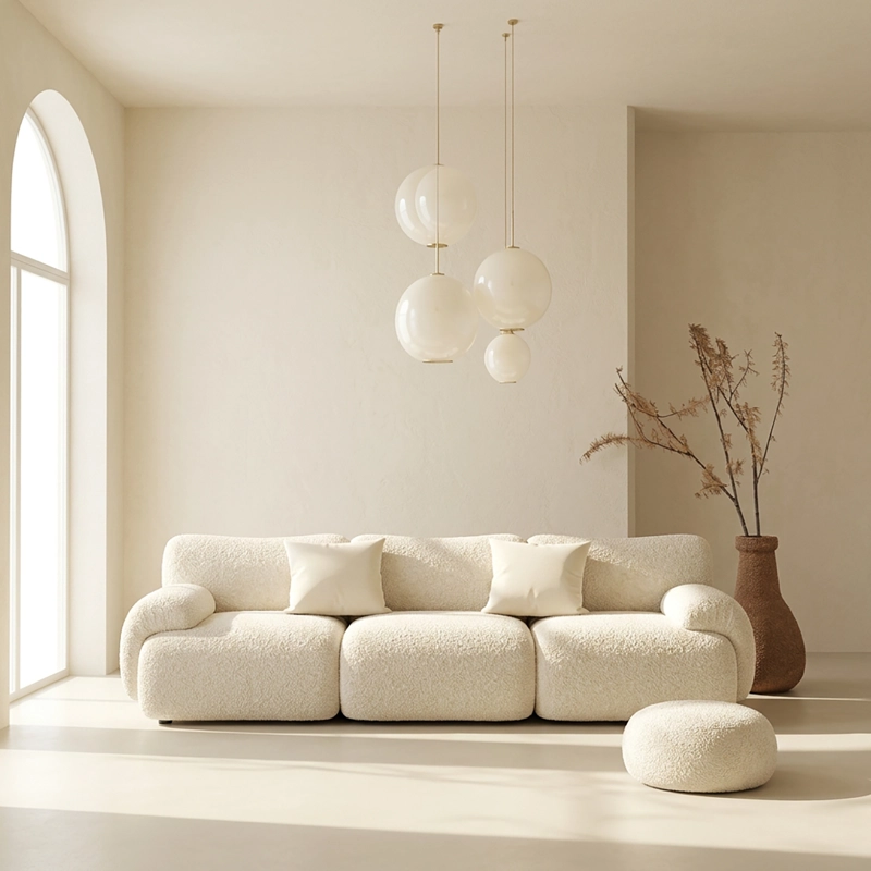 SOFA DE 3 CUERPOS DUNE BEIGE - 1
