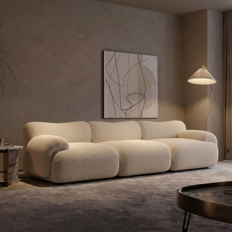 SOFA DE 3 CUERPOS DUNE BEIGE - 5