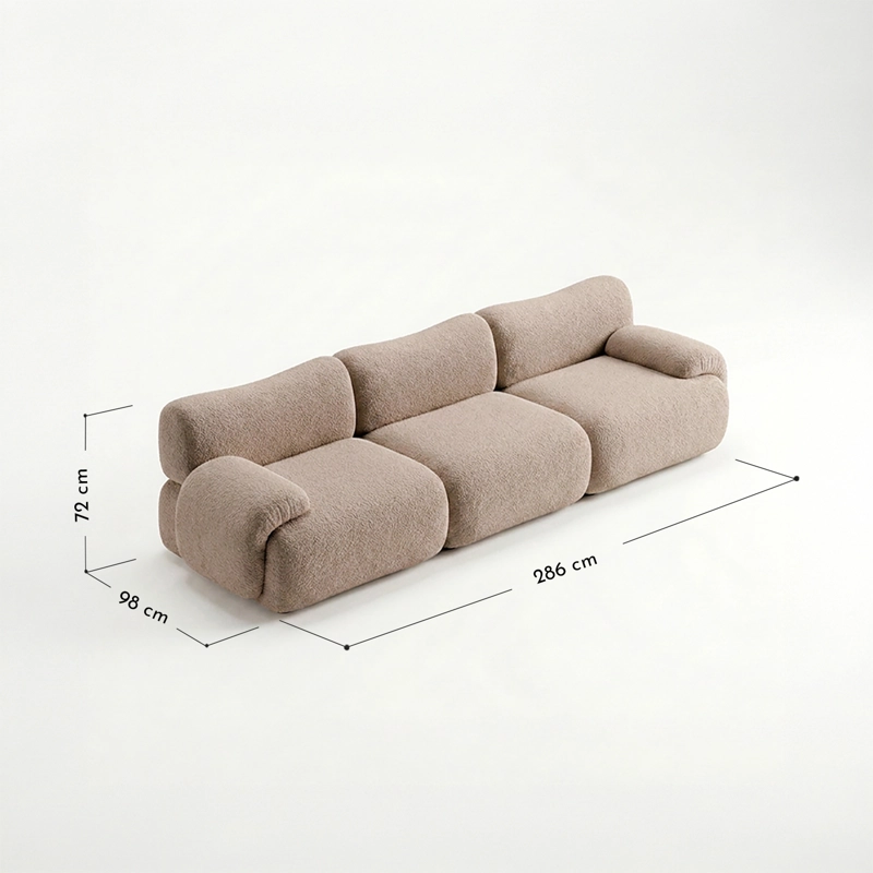 SOFA DE 3 CUERPOS DUNE ARENA - 3