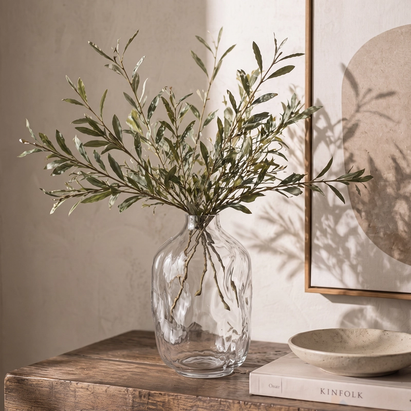 FLORERO WAVY TAMAÑO M JARRON ESTILO ORGANICO NORDICO JAPANDI MINIMALISTA - 1