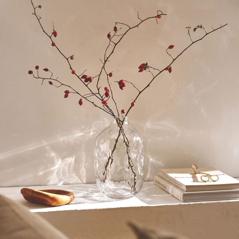 FLORERO WAVY TAMAÑO M JARRON ESTILO ORGANICO NORDICO JAPANDI MINIMALISTA - 6