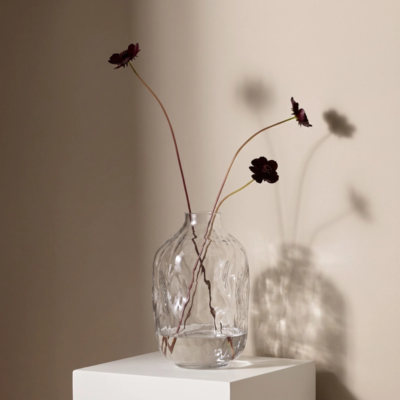 FLORERO WAVY TAMAÑO M JARRON ESTILO ORGANICO NORDICO JAPANDI MINIMALISTA - 7