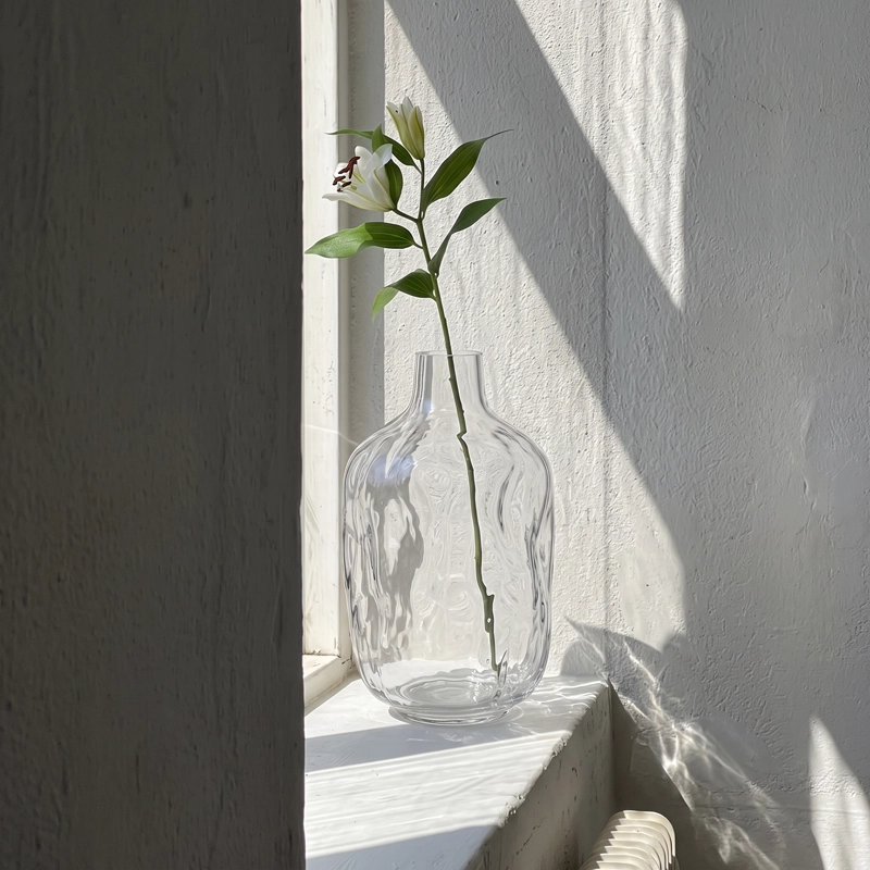 FLORERO WAVY TAMAÑO L ESTILO ORGANIC MODERN AESTHETIC NORDICO MINIMALISTA - 8