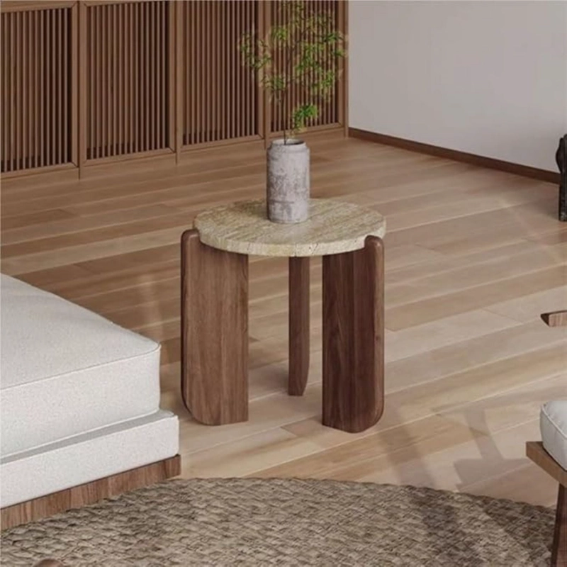 MESA DE CENTRO TERRA COLOR NUEZ DOBLE - 9