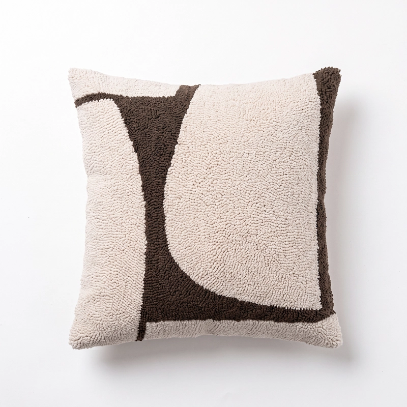 COJIN DECORATIVO CUADRADO TEXTURIZADO MOKA 45X45 CM - 2