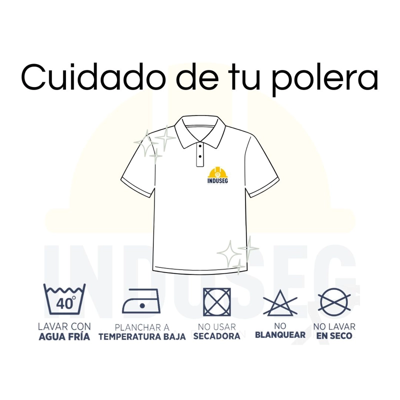 POLERA PIQUE  MANGA CORTA PREMIUM 60/40 IDEAL PARA BORDAR - 2