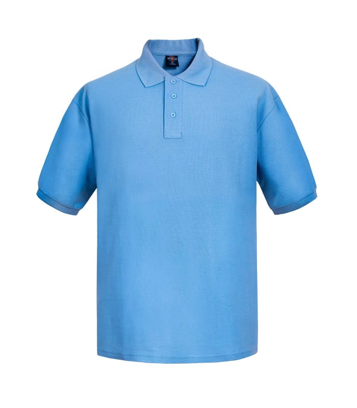 POLERA PIQUE  MANGA CORTA PREMIUM 60/40 IDEAL PARA BORDAR - 2