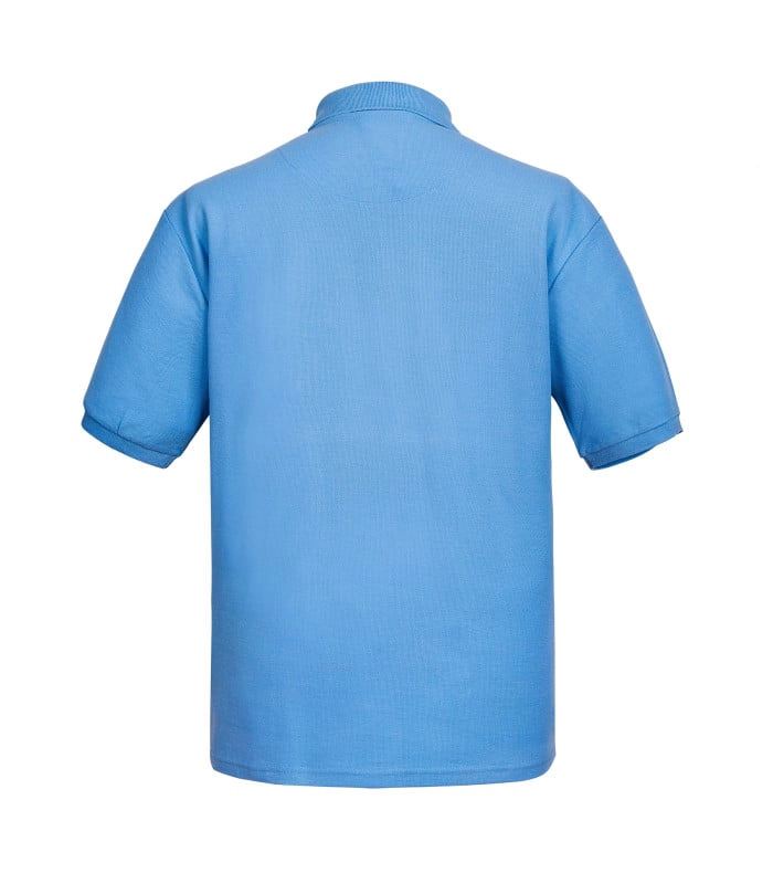 POLERA PIQUE  MANGA CORTA PREMIUM 60/40 IDEAL PARA BORDAR - 4