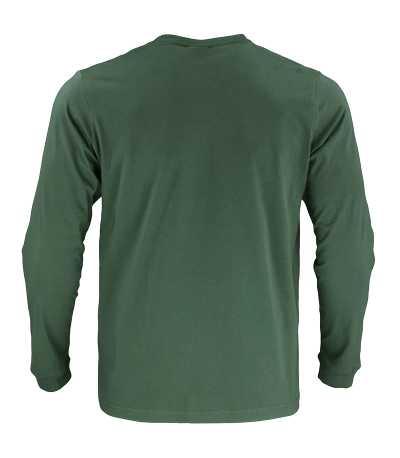 Polera Algodón Manga Larga Cuello Redondo UV Antipilling - 4