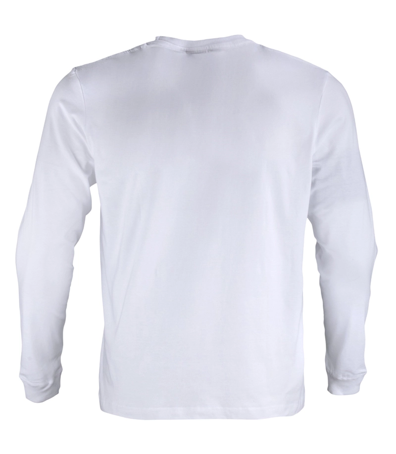 Polera Algodón Manga Larga Cuello Redondo UV Antipilling - 4