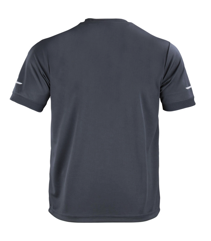 Polera Secado Rápido Hombre M/corta antibacterial reflectiva - 4