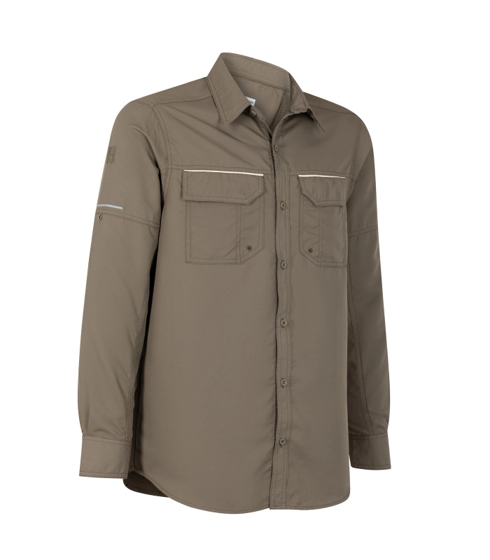 Camisa Outdoor Trekking Hombre Ripstop Protección Uv+50 - 2
