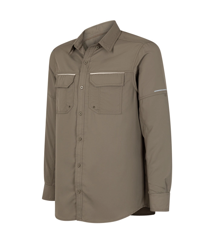 Camisa Outdoor Trekking Hombre Ripstop Protección Uv+50 - 3