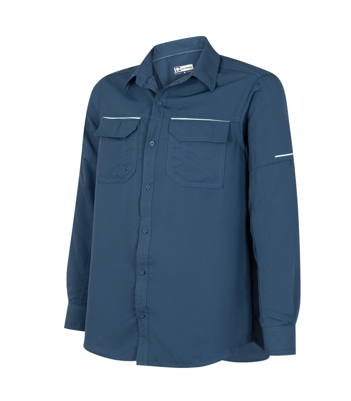 Camisa Outdoor Trekking Hombre Ripstop Protección Uv+50 - 3