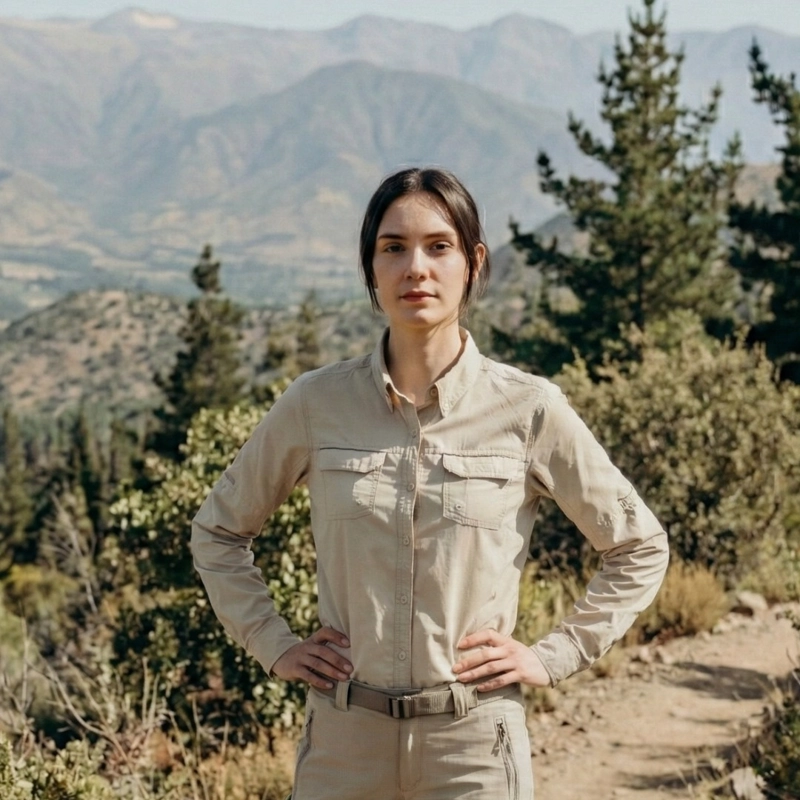 Blusa Mujer Outdoor Jubae Ripstop  UV UPF+50 Transpirable - 1