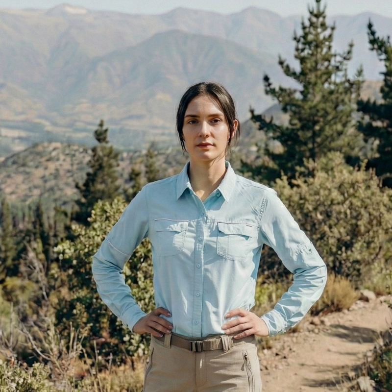 Blusa Mujer Outdoor Jubae Ripstop  UV UPF+50 Transpirable - 1