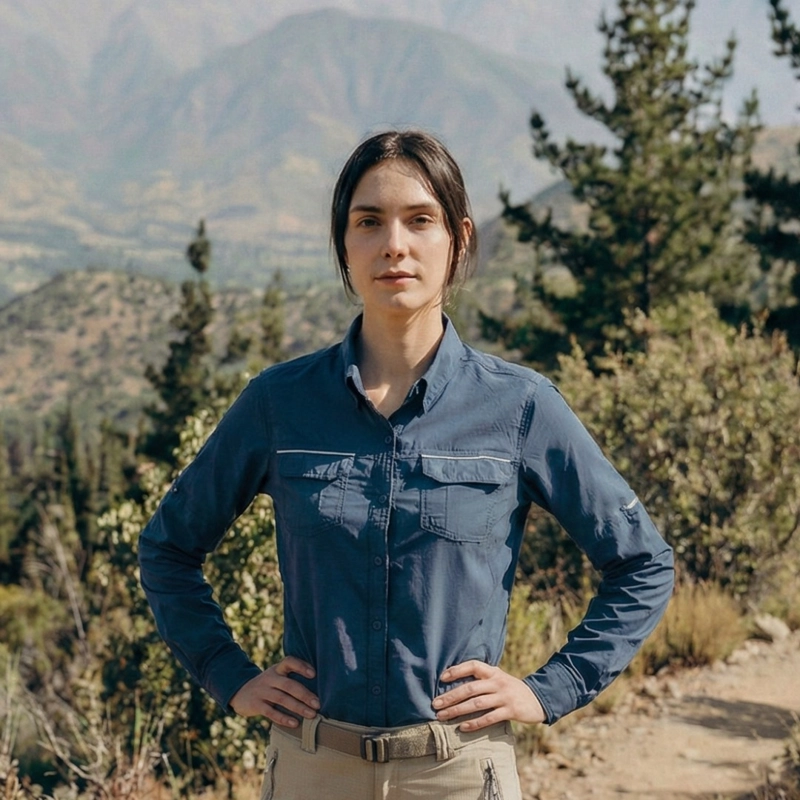 Blusa Mujer Outdoor Jubae Ripstop  UV UPF+50 Transpirable - 1