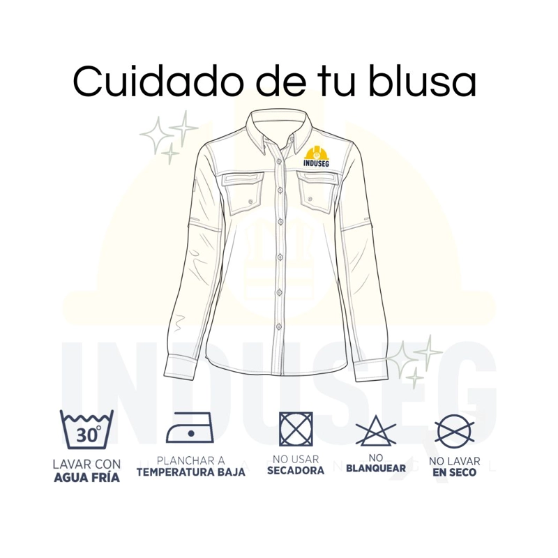 Blusa Mujer Outdoor Jubae Ripstop  UV UPF+50 Transpirable - 7