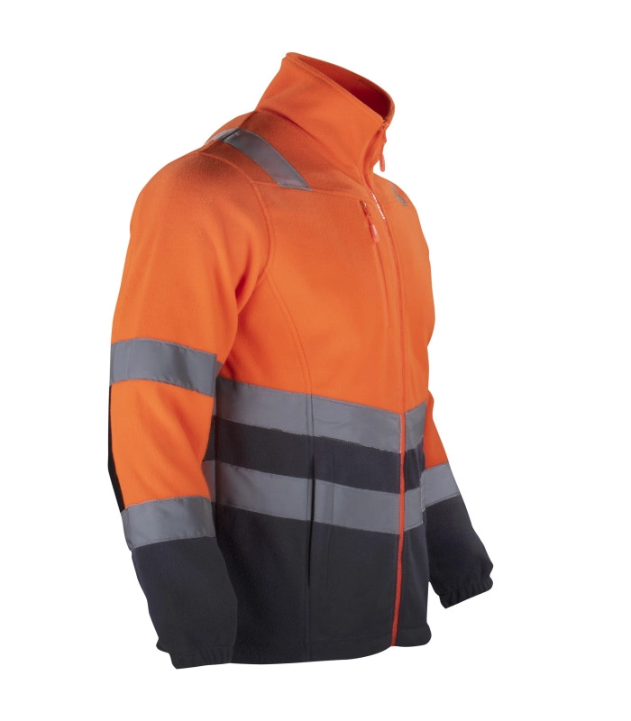 Micropolar Alta Visibilidad Bicolor Clase 2 Reflectante Hombre - 2