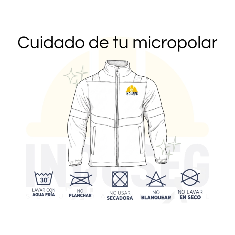 Micropolar Reflectante Hombre Térmico Alta Visibilidad Trabajo - 7
