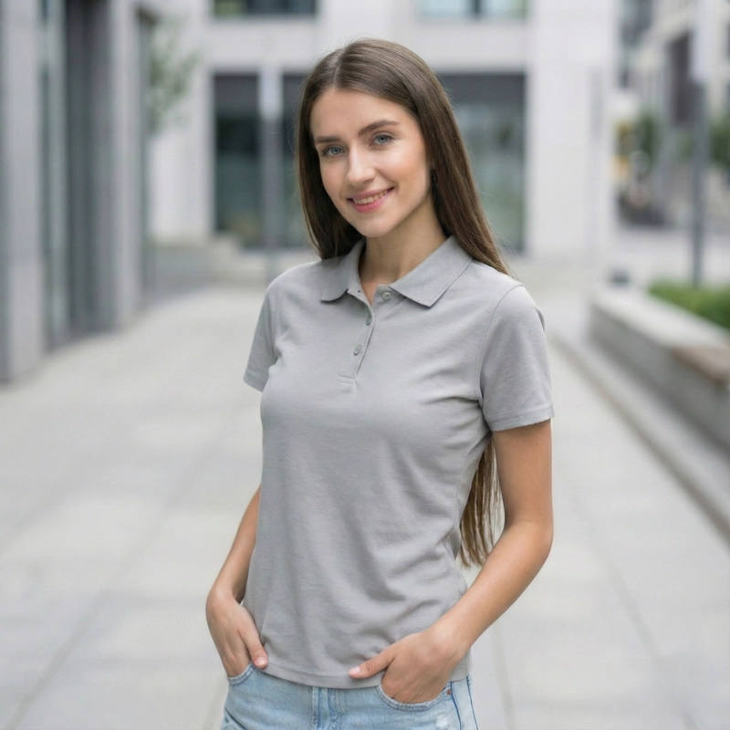 Polera Mujer Outdoor Smooth UV Manga Corta Trekking - 1