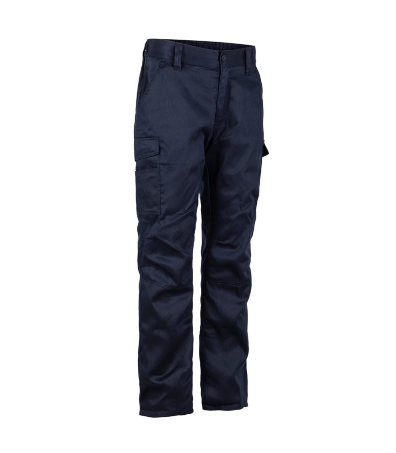 Pantalón de trabajo cargo gabardina cintura elásticada - 2