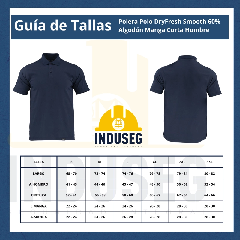 Polera Polo Outdoor DryFresh Smooth UV Hombre Manga Corta - 5