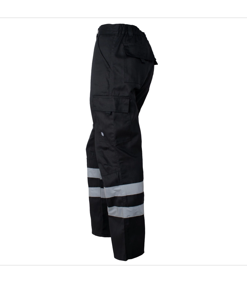 Pantalón Cargo Gabardina Con Cinta Reflectante Hombre - 3