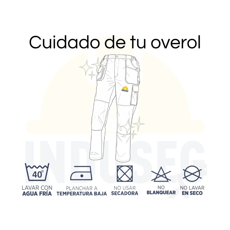 Pantalón Actium Canvas Hombre Triple Costura Reforzada - 6