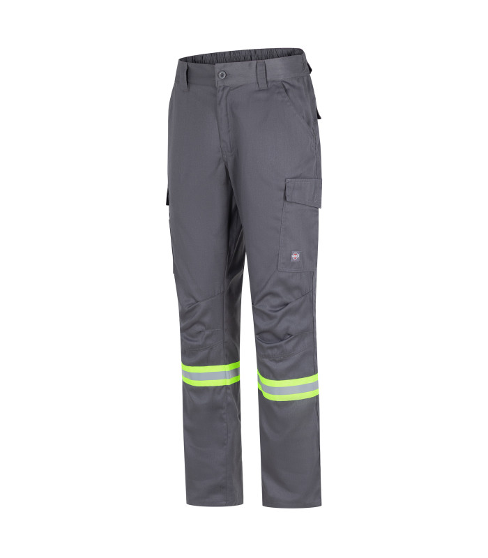 PANTALON GABARDINA DUAL HI VIS CON CINTA DIA Y NOCHE - 3