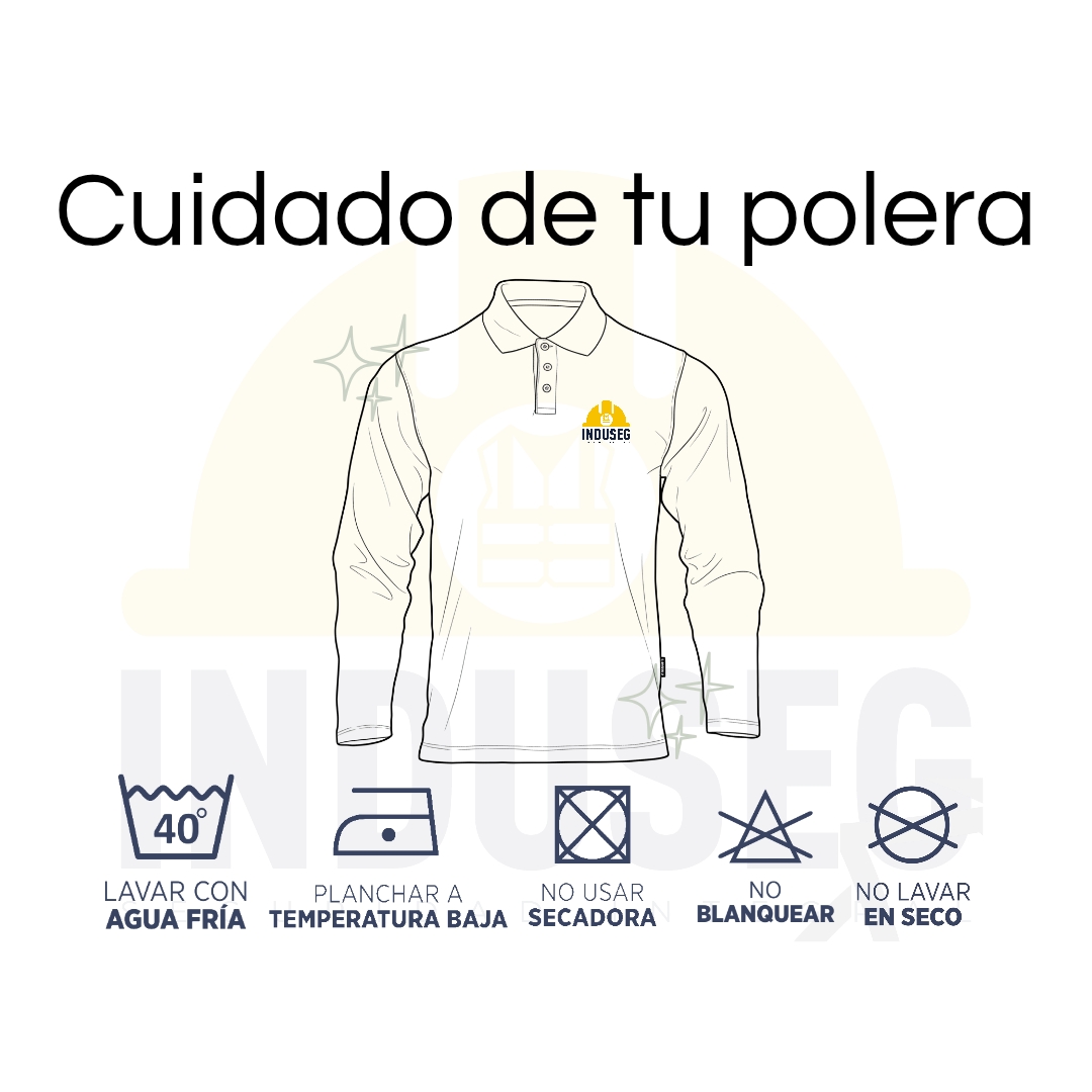 Polera Polo Dryfresh Hombre Manga Larga Secado Rápido - 7