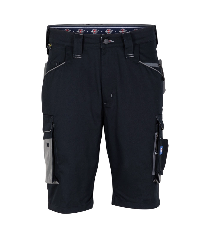 Pantalón Corto Cargo Hombre Gabardina Durable Multibolsillo - 1