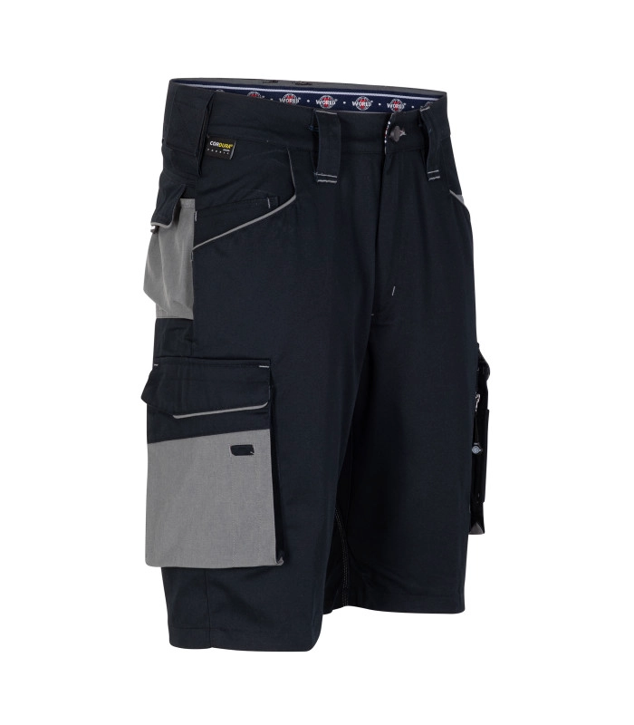 Pantalón Corto Cargo Hombre Gabardina Durable Multibolsillo - 2
