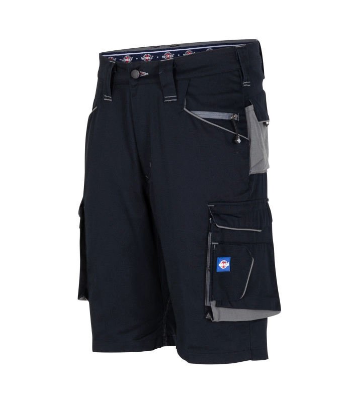 Pantalón Corto Cargo Hombre Gabardina Durable Multibolsillo - 3
