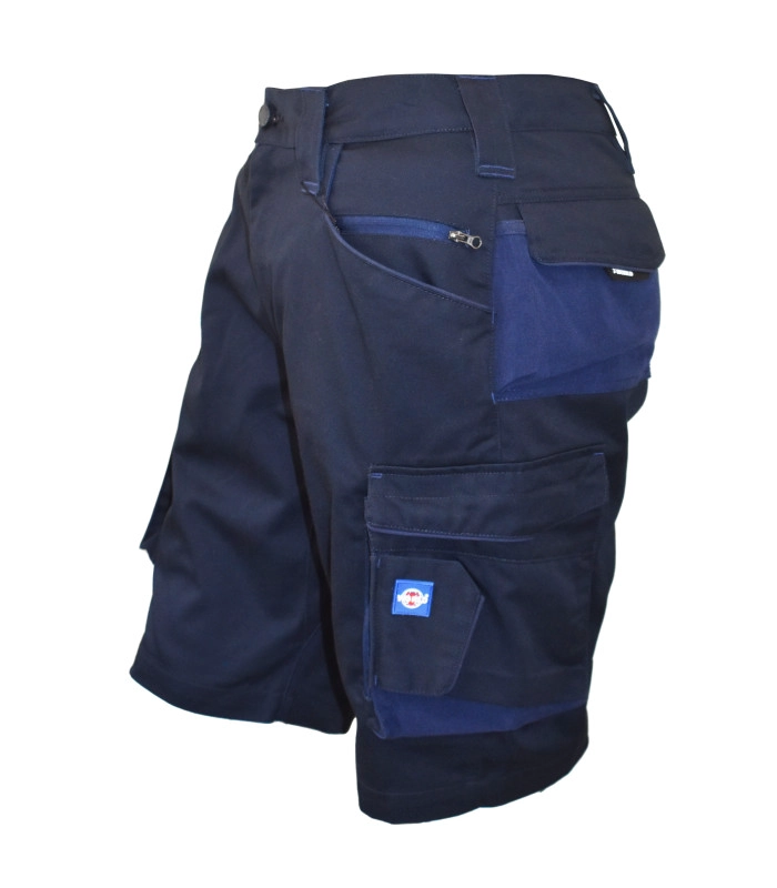 Pantalón Corto Cargo Hombre Gabardina Durable Multibolsillo - 3