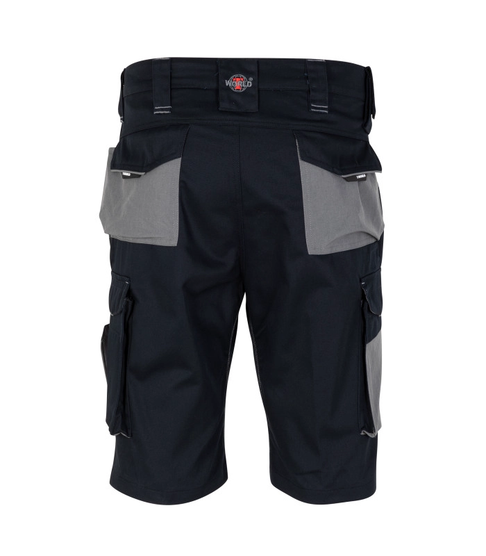 Pantalón Corto Cargo Hombre Gabardina Durable Multibolsillo - 4