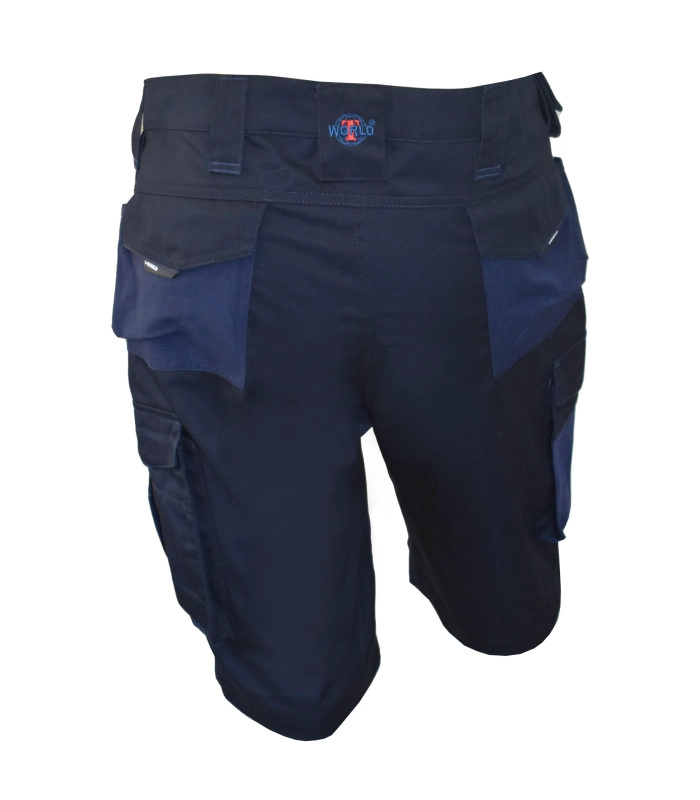 Pantalón Corto Cargo Hombre Gabardina Durable Multibolsillo - 4