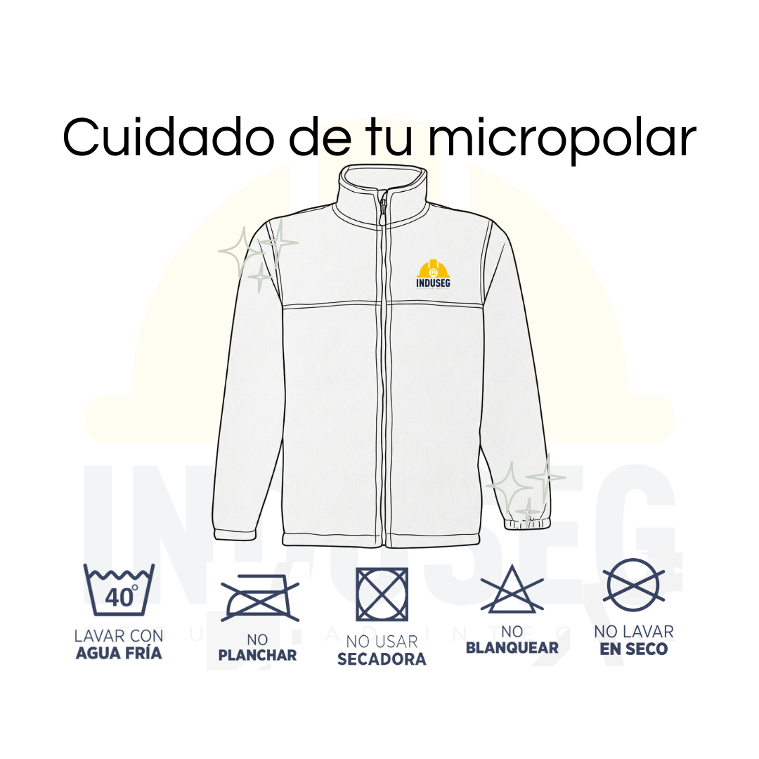 Micropolar Térmico Hombre Practical Line Trabajo Invierno - 5