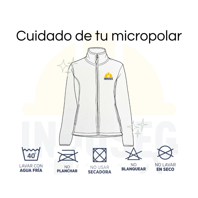 Micropolar Térmico Mujer Practical Line Trabajo Invierno - 5