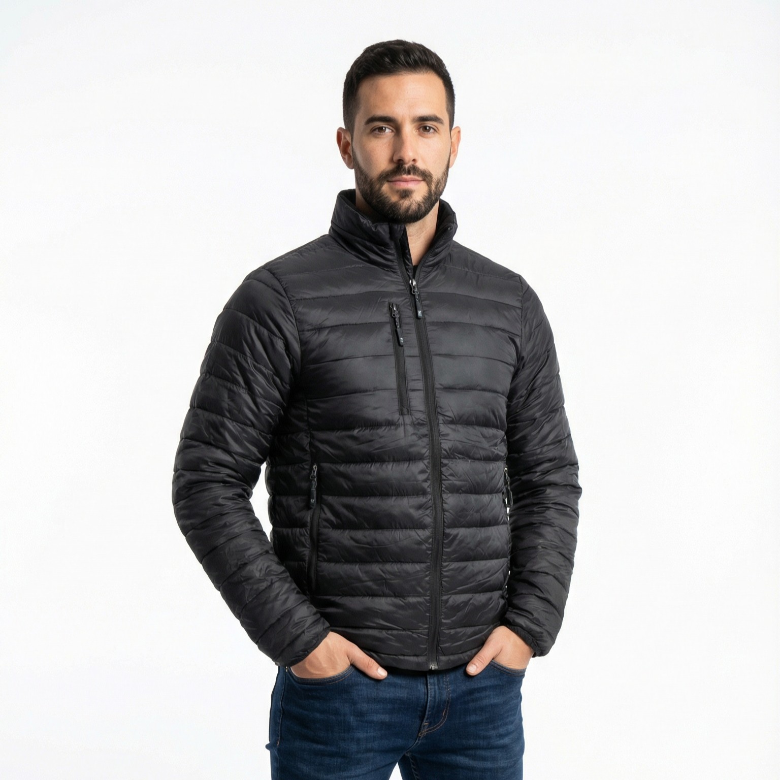 Parka Térmica Ultraliviana Hombre Light Abrigo Invierno - 1