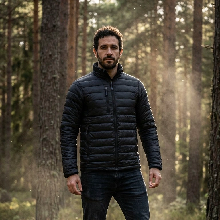 Parka Térmica Ultraliviana Hombre Light Abrigo Invierno - 2