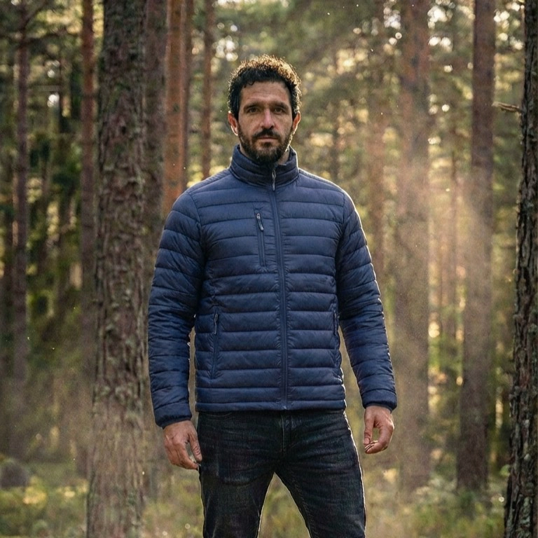 Parka Térmica Ultraliviana Hombre Light Abrigo Invierno - 2