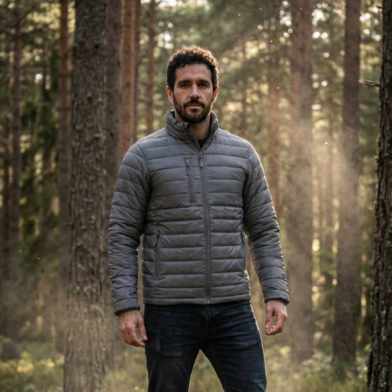 Parka Térmica Ultraliviana Hombre Light Abrigo Invierno - 2