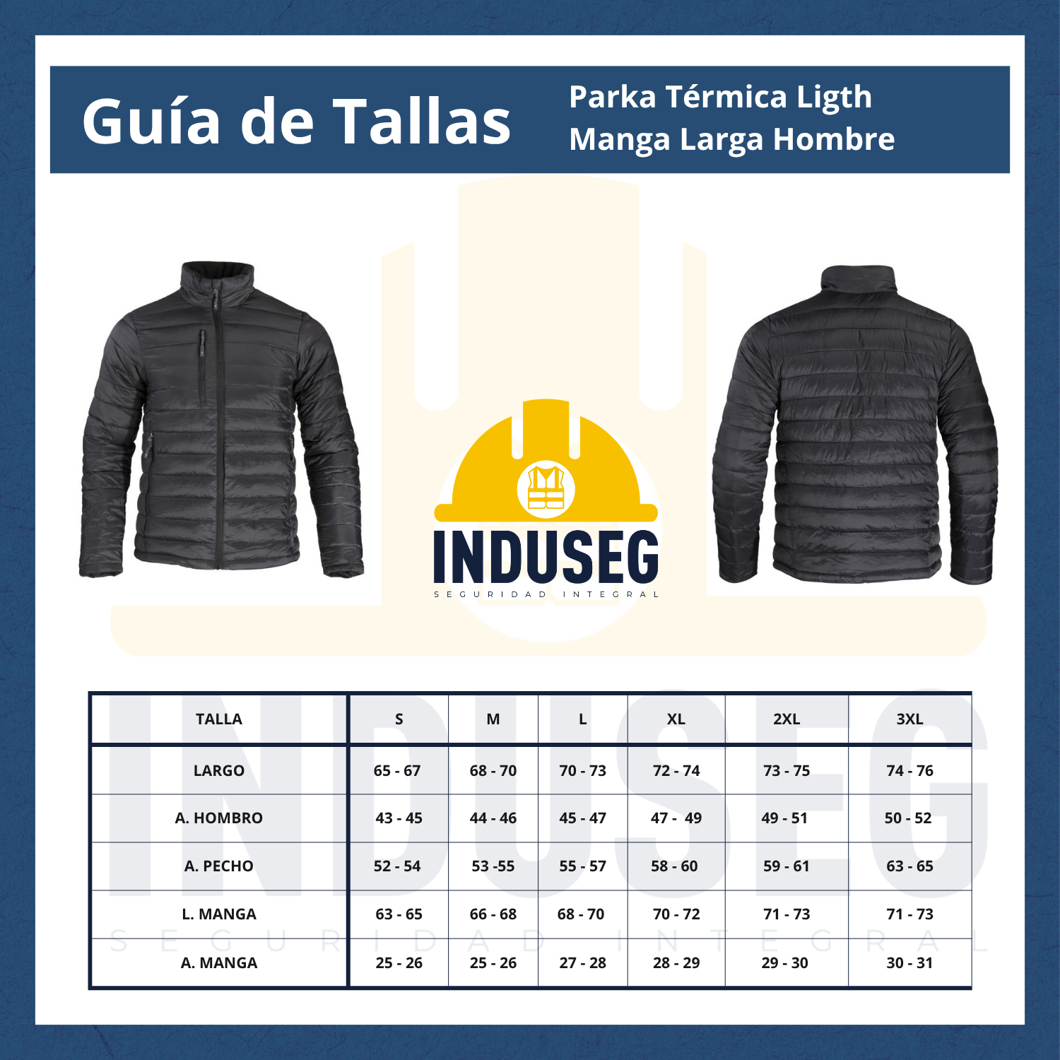 Parka Térmica Ultraliviana Hombre Light Abrigo Invierno - 7