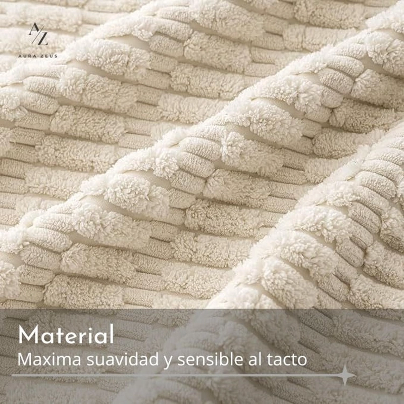 FUNDAS DE COJINES PACK X2 BOHO TEXTURA SUAVE 45 X 45 PREMIUM - 2