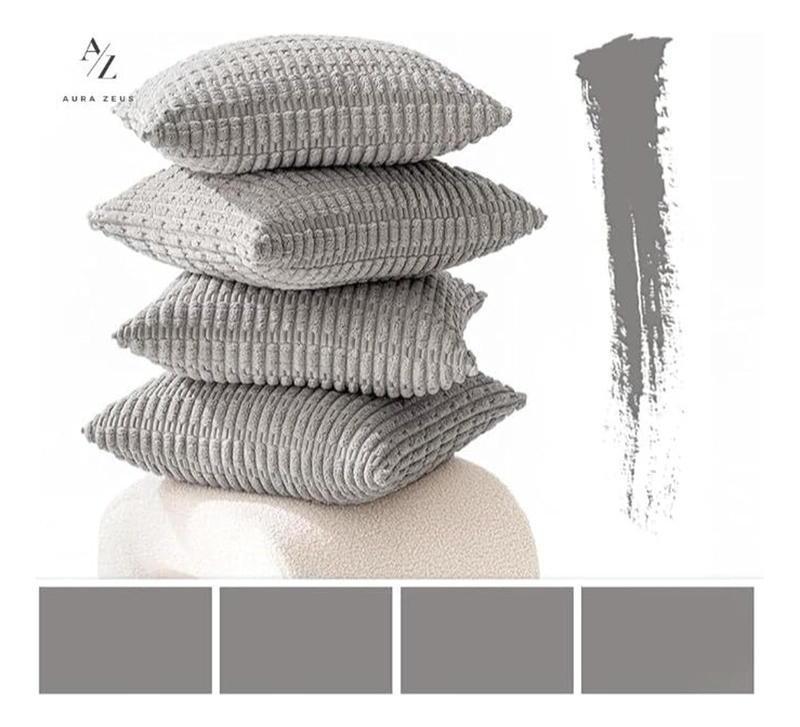 FUNDAS DE COJINES PACK X2 BOHO TEXTURA SUAVE 45 X 45 PREMIUM - 5