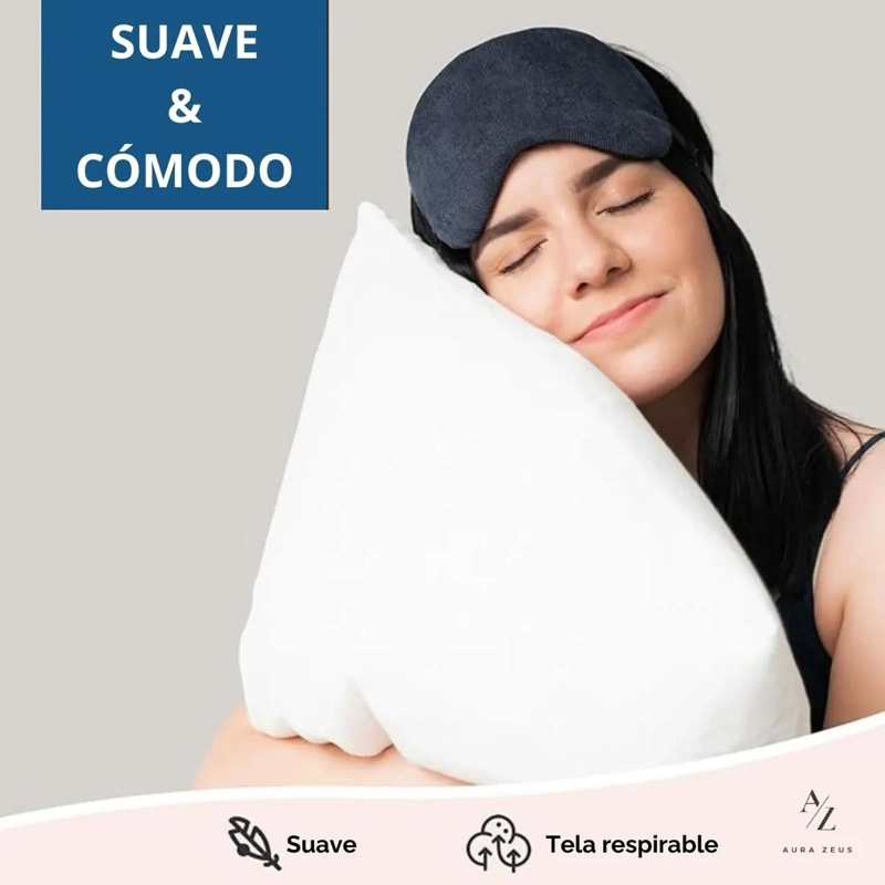SET DE 2 FUNDAS PARA ALMOHADAS IMPERMEABLES 50X70-90 CM CIERRE BLANCO - 8
