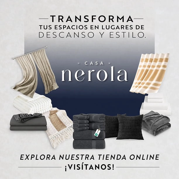 FRAZADA MANTA PIECERA TERMICA SHERPA BLANCO 2 PLAZAS CASA NEROLA - 11