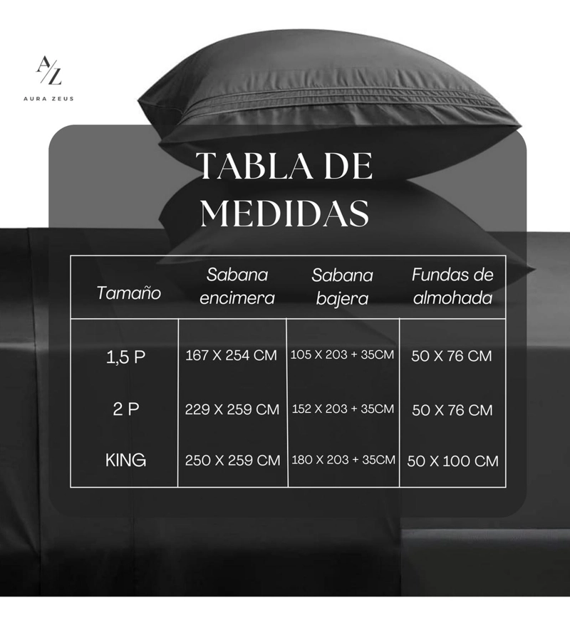 JUEGO DE SABANAS 1800 HILOS MICROFIBRA CEPILLADA PLAZAS TAMANO 1.5 PLAZAS NEGRO - 6